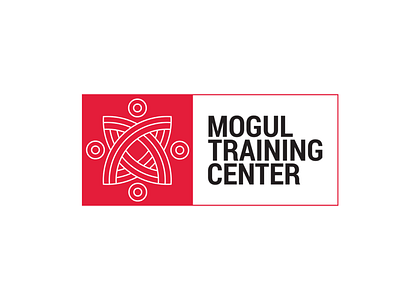 Mogul Training center logo design corporate logo logo design mogul mongolia mongolian murun one people