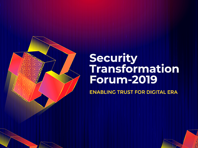 Security Transformation Forum 2019 bold color cgdmurun data digital forum mongolia puzzles secret security security logo security system transformation