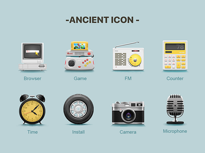 ANCIENT ICON1 design icon illustration ui