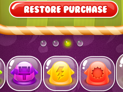 Jelly Jumpers screen buttons game interface ios ui ux