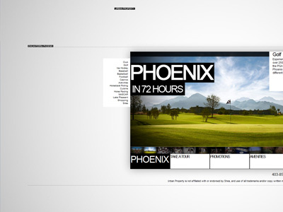 Phoenix in 72 Hours clean design minimalism minimalistic web design website