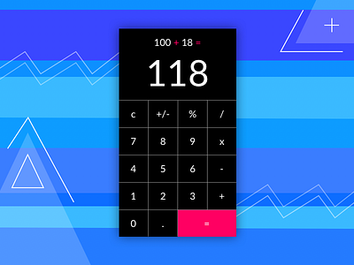 Daily UI #004: Calculator calculator daily ui ui ui design