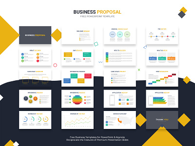 Behance Dribble businessppt businesspresentationtemplates corporateslides creative slides free freetemplates illustration powerpoint