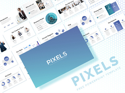 Pixel Free Creative Presentation Templates