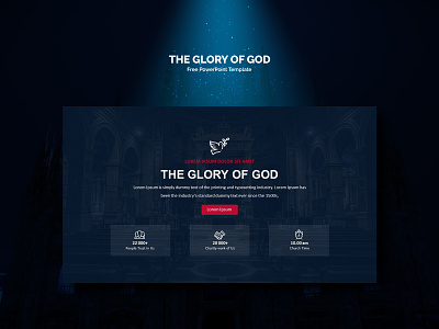 Free Church PowerPoint Template churchpowerpointtemplates churchppt churchtemplates creative slides design free freeslides freetemplates powerpoint