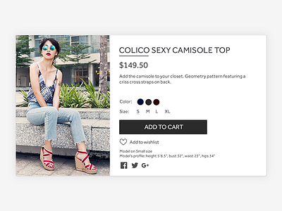 Coquelicot - A minimal style fashion website fashion minimal ux ui web design