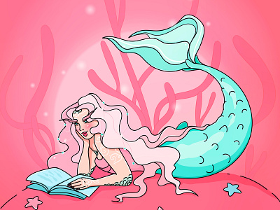 Dreaming mermaid