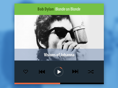 Free Psd Mobile Music Player android bob dylan flat free heart iphone konrad group mobile music play player psd rebound time