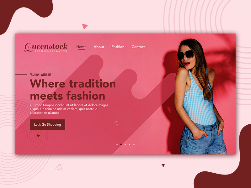 Queenstock Web UI by Monika Solanki on Dribbble