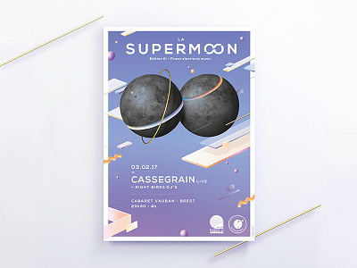 Supermoon Poster