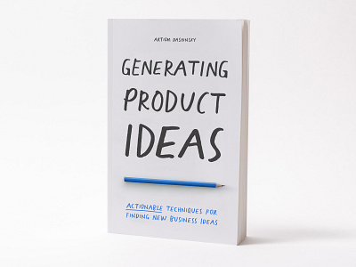 "Generating Product Ideas" Book