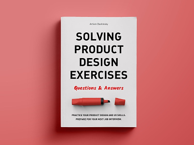 Book "Solving Product Design Exercises" book career interview whiteboard