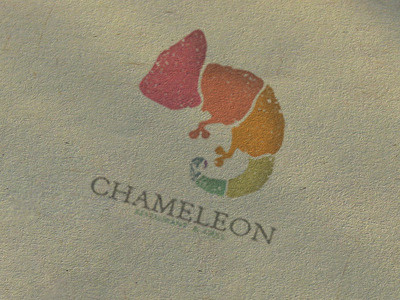 Chameleon Logo brand chameleon lizard logo