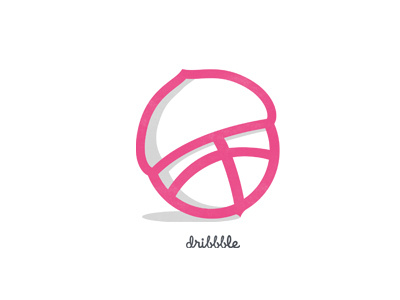 Ann Arbor acorn basketball dribbble michigan nut tree