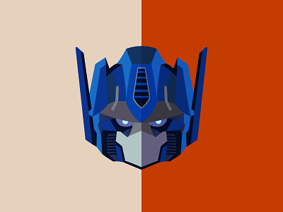 Prime 80s 90s cartoon character drawing gradient illustration nerd nerdy optimus optimus prime robot science fiction scifi transform transformers vector vehicle