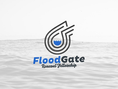 Floodgate Final brand church logo water wave