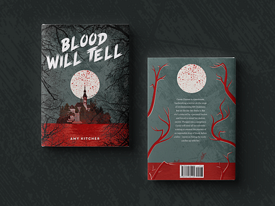 Cover for Blood Will Tell book cover gothic retro vampires