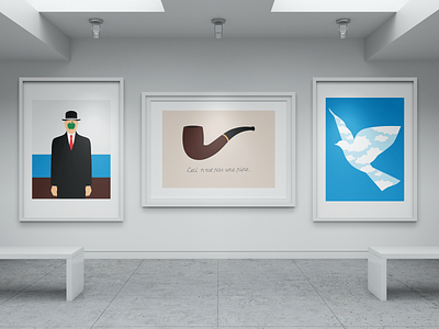 René Magritte art graphic design magritte