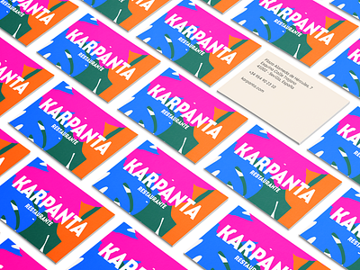 Karpanta Restaurante | Restyling branding design graphic graphic design illustrator inkscape karpanta logo mockup photoshop restaurant wacom intuos