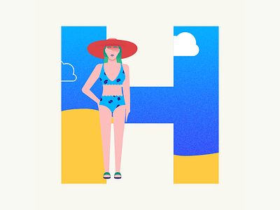 36 days of type | Letter H 36days adobe 36days h 36daysoftype 36daysoftype06 after effects after effects animation animation design graphic graphic design hat hats illustration illustrator typography vector wacom intuos