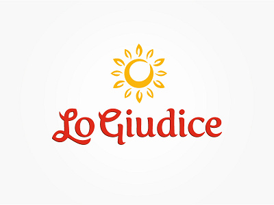 Lo Giudice - Logo agriculture bio country farm logo sun