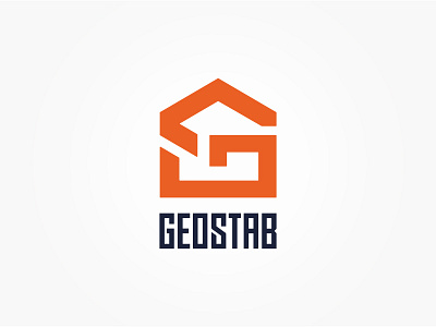 GeoStab - Logo design geology graphic house land logo surveyor