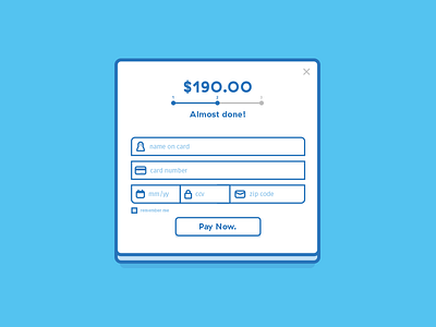 Day 002. Credit Card Checkout checkout credit card daily ui challenge dailyui flat illustration user interface