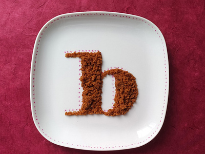 36daysoftype B 36daysoftype food lettering graphic design graphisme lettering