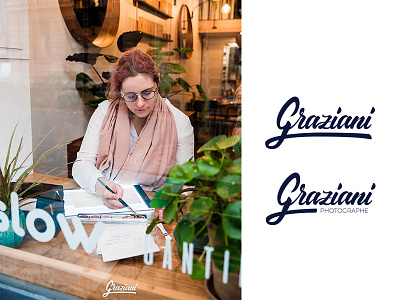 Alexia Graziani graphic design lettering logotype