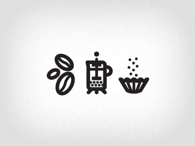 Grind choices coffee delicious flat bottom french press icon icons jeremy pettis symbol symbology vector whole bean