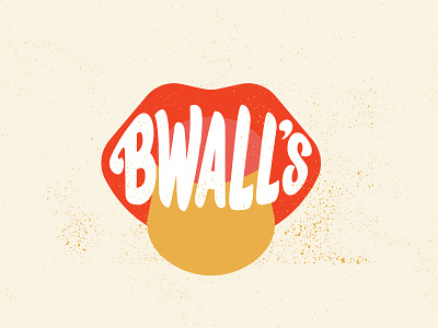 B Wall's 5 asheville branding design illustration logo restaurant typography