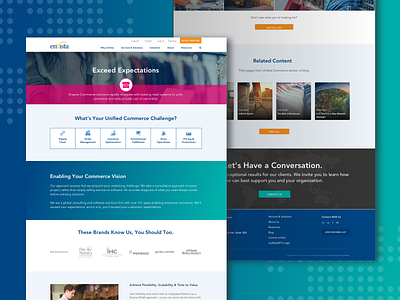 Enspire Landing Page