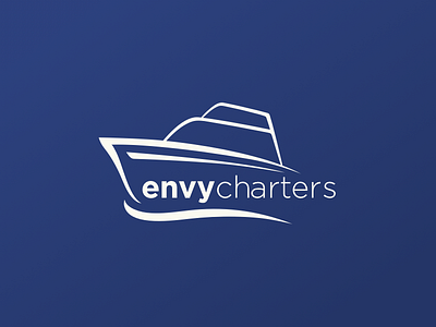 Envycharters Logo White