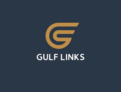 Gulf Links app branding logo vector