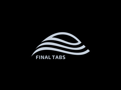 Final Tabs design icon logo vector