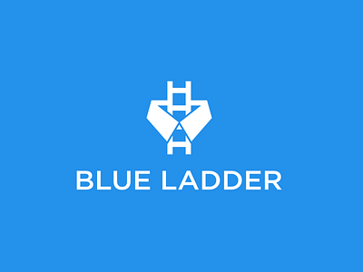 Blue Ladder blue clever collar iconic ladder logo smart smart logo timeless