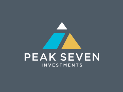 Dribbble logo modern peak seven