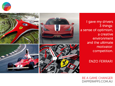 Ferrari Design Inspiration app designers app designers australia app developers app developers australia dapper apps mobile app mobile developers