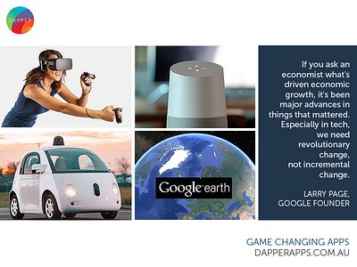 Innovation & Inspiration from Google cars future google google earth innovation larry page virtual reality vr