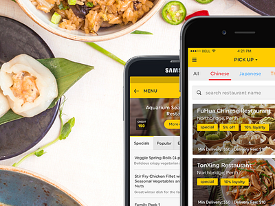 Hungry Mart Mobile App Design & Mobile Development app app companies australia app design app developers australia app development cuisine dapper apps food hunger mobile