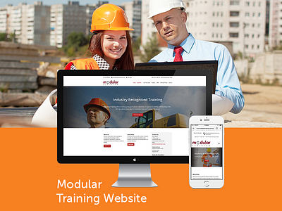 Modular Training Website app developers australia dapper apps ui user experience ux web design website