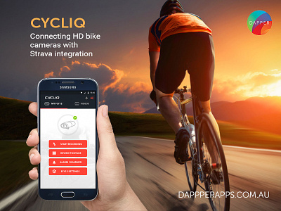 Cycliq Mobile App Design, UI, UX and Development