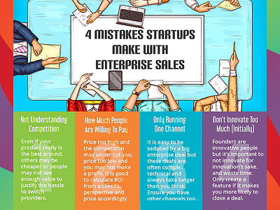 4 Mistakes Startups Make With Enterprise Sales