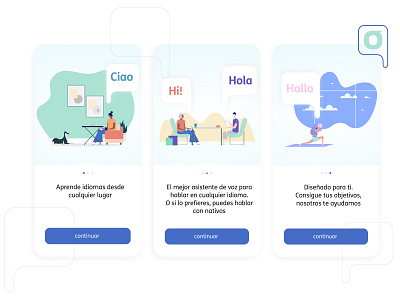 Convo app ONBOARDING app design mobile app design ui design ux design