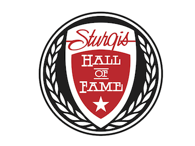 Sturgis Hall Of Fame Logo branding design logo design