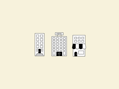 buildings apartment architecture color flat graphic hotel icon illustration illustrator minimal store ui vector