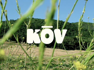 kōv skincare wordmark