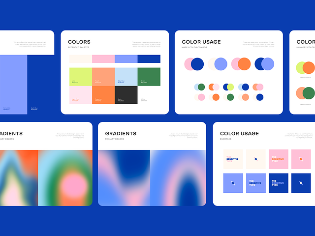 color usage by 𝚕𝚞𝚕𝚊 on Dribbble