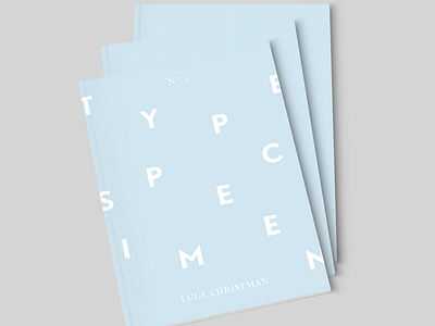 Type Specimen Book book fonts layout magazine publication typeface typography