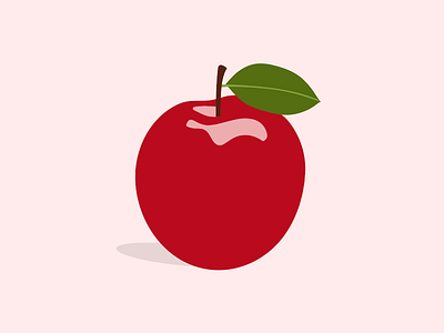 Apple apple graphic icon illustration illustrator vector